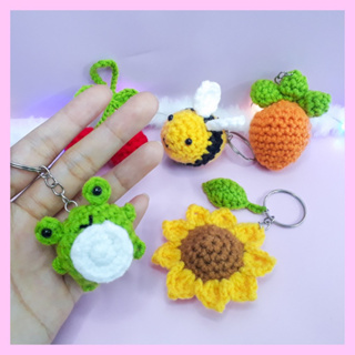Móc khóa handmade bằng len